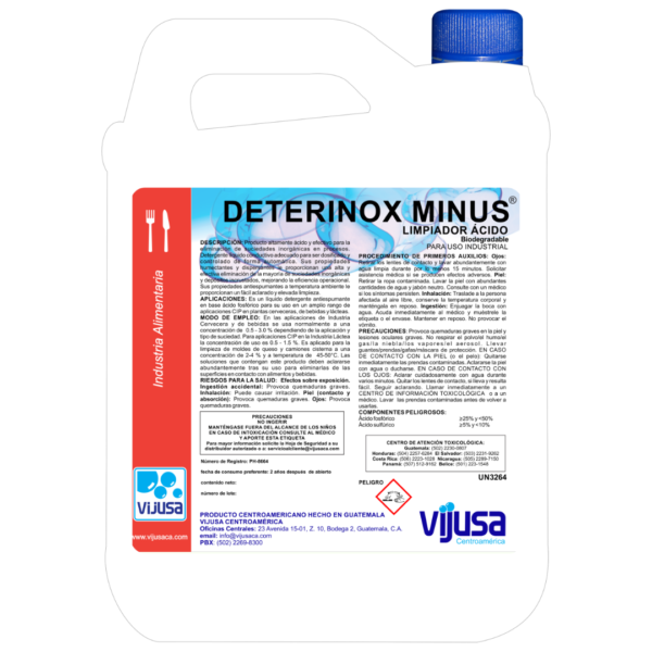DETERINOX MINUS